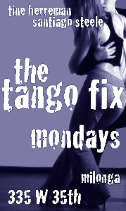 Tango Fix Mondays at 335 W 35th St
